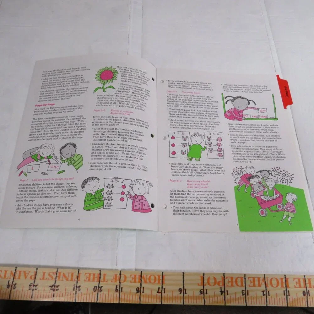 How Many BIG BOOK (almost 2 feet tall) with teacher pages CLASSROOM SIZE